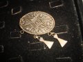 ЕТНОГРАФСКА СТАРИННА ОРНАМЕНТИРАНА БРОНЗОВА БРОШКА 3090, снимка 9
