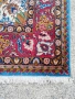 Ръчно тъкан вълнен килим.Иран Isfahan.Антика за ценители., снимка 5