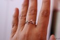Много красив сребърен пръстен - модел R079, снимка 5