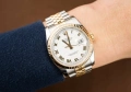 Rolex Datejust 36mm Two-Tone Yellow Gold Automatic Дамски Различни Варианти, снимка 11