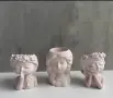 Гипсови кашпи Нежни момичета , снимка 1