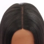 Права черна перука 40 см с дантела 13×4×1, снимка 8