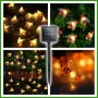 Светещи гирлянди със соларно захранвани  CutesyBee SD15, снимка 3