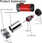 12V Електрическа тромба с компресор за Бусове Камиони Коли Трактор, снимка 4