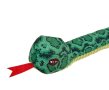 Играчка за куче Плюшена змия зелена с дрънкалка 46 см, снимка 2