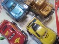  6 големи  Макуин Маккуин колите McQueen cars пластмасови колички играчки за игра и торта, снимка 3
