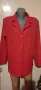 ДАМСКО ЧЕРВЕНО САКО CANDA - Размер XL , снимка 1