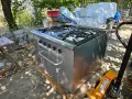 Фурна Печка на Газ изцяло Долу и Горе Големи Горелки Мошни , снимка 2