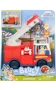НАМАЛЕНА! Оригинална BLUEY Пожарна с 2 фигури /Блуи , снимка 1