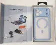 Калъф ESR за iPhone 18 Pro Max, iPhone 17 Pro Max - Deep Burgundy , Light Blue, снимка 2