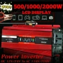 Инвертор 12V-220V 1000W UKC с Дисплей Преобразовател на Напрежението, снимка 14