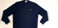 Lacoste Wool / Knit Mens Size 5 - L ОРИГИНАЛ! Mъжки Пуловер, снимка 1