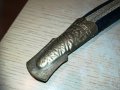 ПОРЪЧАН-АНТИК сабя-меч с кадифена ножница-60см-внос швеицария, снимка 8