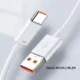 Нов USB Type C кабел 120W 10A 10A Бърз кабел за зареждане мобилен телефон USB кабел за зареждане каб, снимка 2