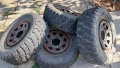 8 автомобилни гуми, 4 с джанти, 195/80 R15, снимка 6