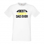 Мъжка тениска Best Cat Dad Баща, Дядо,Празник,Татко,Изненада,Повод,Рожден ден, Имен Ден,, снимка 1 - Тениски - 36503800