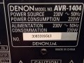 Усилвател  Ресийвър DENON AVR 1404, снимка 9