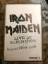 Рядки касетки! Iron Maiden - Live at Donnington -1 и 2 - 1992 - Unison, снимка 1