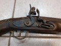 Стара красива кремъчна пушка,пищов,пистолет,оръжие, снимка 9