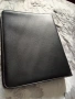 черна кожена чанта папка органайзер , снимка 4