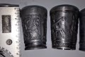 Немски чаши-калаена сплав, снимка 1 - Антикварни и старинни предмети - 34592664