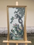 Прекрасна антикварна китайска картина коприна автор , снимка 1