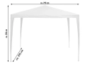 НОВИ! Градинската шатра павилион 295х295х250см , снимка 5