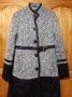 Палто на JUNONA Fashion с уникален дизайн и декорации кожа !, снимка 1 - Палта, манта - 35560222