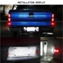 LED светлини за регистрационен номер Ford (SMD + червени габарити), снимка 6