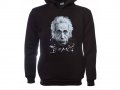 Нов мъжки суичър с трансферен печат на Алберт Айнщайн, снимка 3