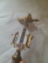 Месингово разпятие от късен 19-ти век., снимка 10