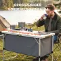 Сгъваем къмпинг шкаф Outsunny Camping Kitchen, снимка 11