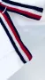 Бяла блуза/тениска поло яка TOMMY HILFIGER органик памук, снимка 3