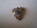 Стара брошка филигран и позлата, снимка 6