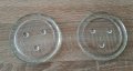 Две стъклени подложки,с антиплъзгащи крачета,за7лв, снимка 1