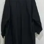Zara макси рокля-риза, черна, овърсайз, снимка 4