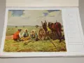 Стар български цветен календар от 1939, снимка 10