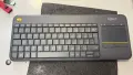 Logietch K400 Plus мултимедийна клавиатура с тъчпад (Нова,2.4Ghz), снимка 1