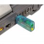 Звукова карта на USB Digital One SP00120 стерео жак и микрофон Sound Card USB , снимка 3