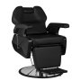 Бръснарски стол Hair System New York в черен цвят, снимка 1 - Бръснарски столове - 42112244