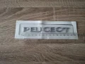 сребрист надпис Peugeot нов стил малък размер, снимка 5