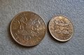 Монети. Африка. Кения. 5 и 10 шилинга. 1989, 1990 година., снимка 2