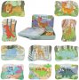 Нов комплект Дървени пъзели Животни образователна играчка за деца 3+, снимка 1 - Образователни игри - 34059965