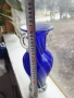 Голяма синя ваза Мурано, снимка 7