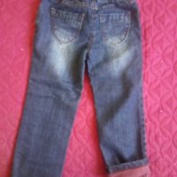 Нови детски дънки с подплата - Унисекс размер 110, снимка 4 - Детски панталони и дънки - 35527221