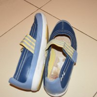Clarks сини кожени обувки №31, UK 12 F, снимка 4 - Детски обувки - 34453410