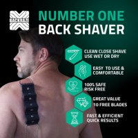 Нов Бръснач за гръб тяло мъже с вериги за издърпване назад и напред, снимка 6 - Други - 42108085