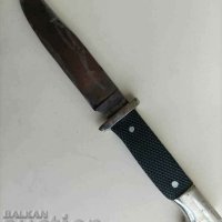Нож стар немски военен кама ножче щик, снимка 2 - Ножове - 44412127