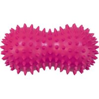 Двойна масажна топка с бодлички нова , която чрез притискане към тялото масажира в дълбочина. Формат, снимка 3 - Масажори - 29376718