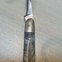  Българско дегустационно  ножче от по - дългите , неръждавейка Велико Търново , снимка 3 - Ножове - 37170486